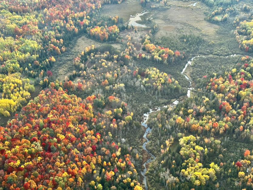 Traverse City flight photograph by club member Jeromie